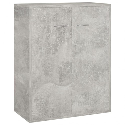Skænk 60×30×75 cm i konstrueret træ - betongrå