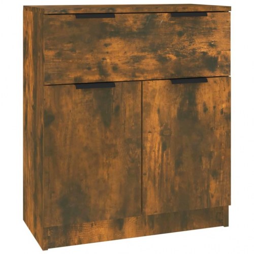 Skænke 3 stk. konstrueret træ røget egetræ