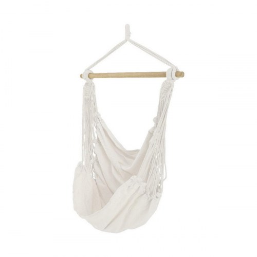 EDM Product Borneo hængestol - hvid, 100 × 130 cm, træ