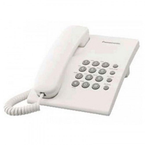 Fastnettelefon Panasonic KX-TS500EXW - hvid