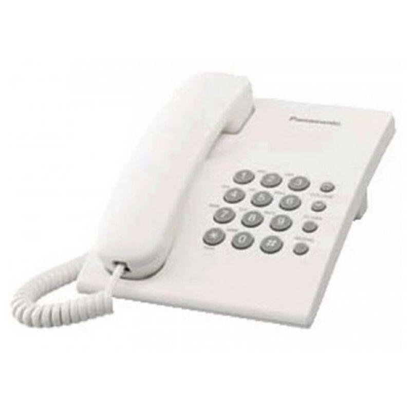 Fastnettelefon Panasonic KX-TS500EXW - hvid