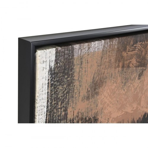 Lærredsmaleri - abstrakt urban, 84 × 4,5 × 123 cm