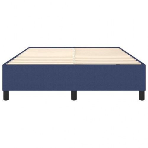 Boxspring sengeramme 140 x 200 cm - blå