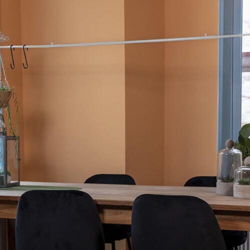 Esschert Design dekorativ bordstang med klemme hvid