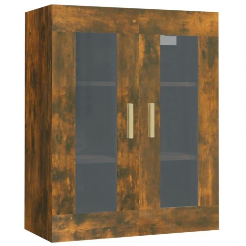 Vægskab 69,5 x 34 x 90 cm - røget egetræsfarve
