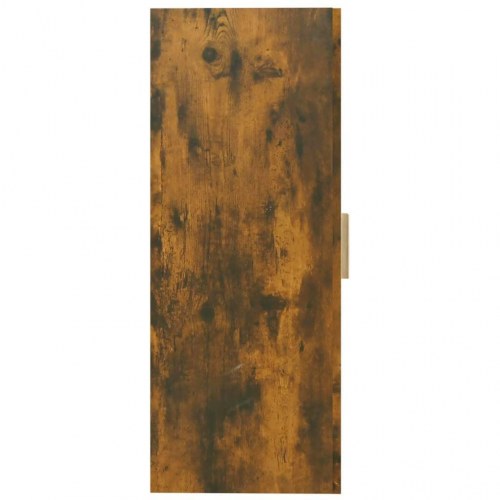 Vægskab 69,5 x 34 x 90 cm - røget egetræsfarve