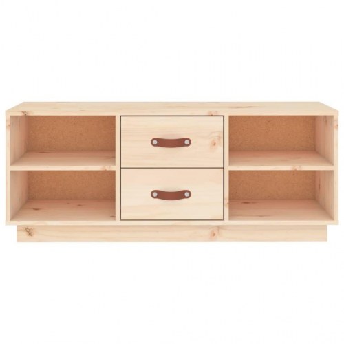 Tv-bord 100x34x40 cm massivt fyrretræ