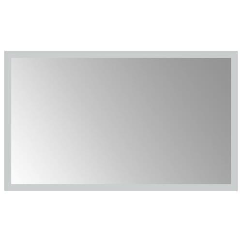 Badeværelsesspejl med LED-lys 30x50 cm