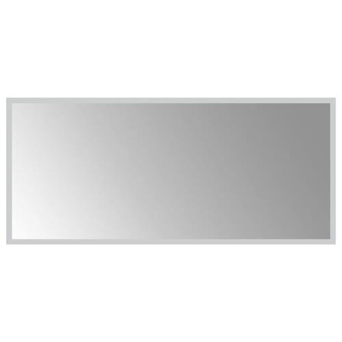 Badeværelsesspejl med LED-lys 40x90 cm