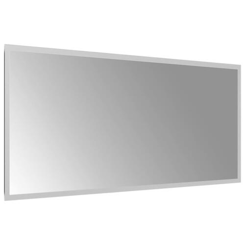 Badeværelsesspejl med LED-lys 40x90 cm