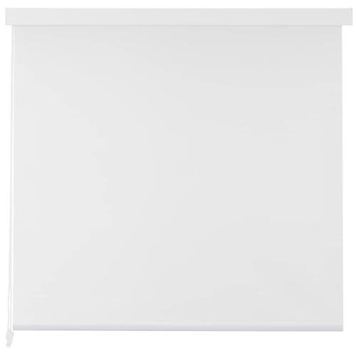 Rullegardin til badeværelse 100x240 cm hvid