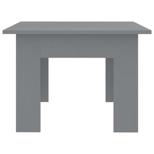 Sofabord 100x60x42 cm konstrueret træ grå