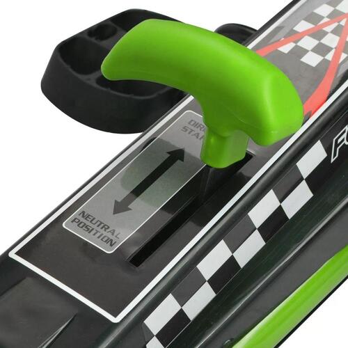 Pedal-gokart med justerbart sæde grøn