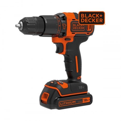 Boremaskine/skruemaskine Black & Decker BDCHD18KB - 18 V, 40 Nm