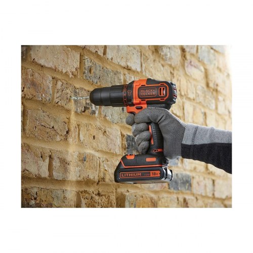 Boremaskine/skruemaskine Black & Decker BDCHD18KB - 18 V, 40 Nm