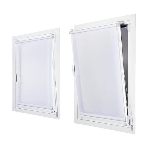 Rullegardiner Stor Planet Clip&Fix Night&Day Hvid (150 x 180 cm)