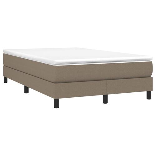 Sengeramme uden madras Taupe 120x200 cm Stof