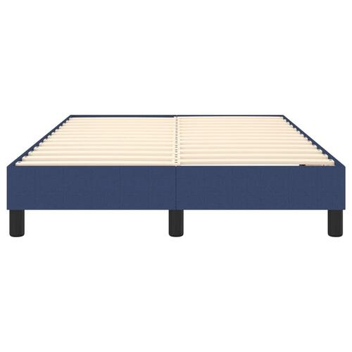 Sengeramme uden madras 120x200 cm stof blå