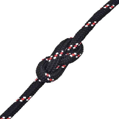 Marinereb polypropylen 14 mm 50 m sort