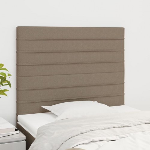 Sengegavl taupe 100 x 5 x 118/128 cm