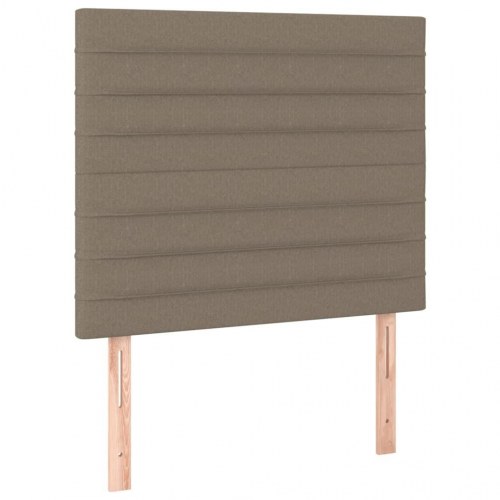 Sengegavl taupe 100 x 5 x 118/128 cm