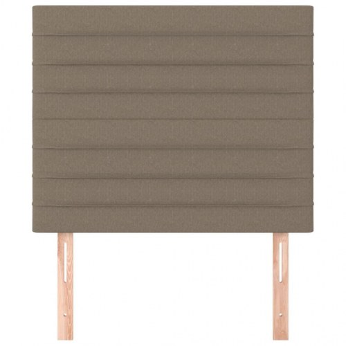 Sengegavl taupe 100 x 5 x 118/128 cm
