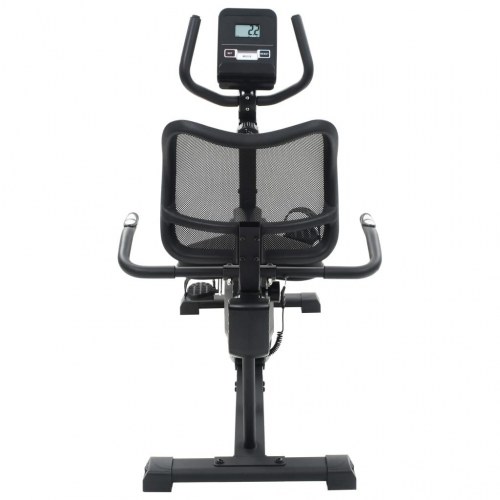 Magnetisk liggende motionscykel med pulsmåler