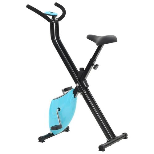 Motionscykel båndmodstand blå X-Bike