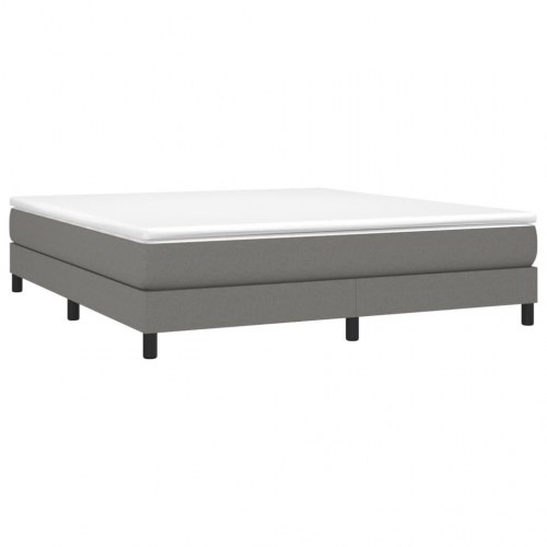Boxspring sengeramme 160 x 200 cm - mørkegrå
