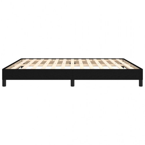Sengeramme uden madras 160×200 cm - stof, sort