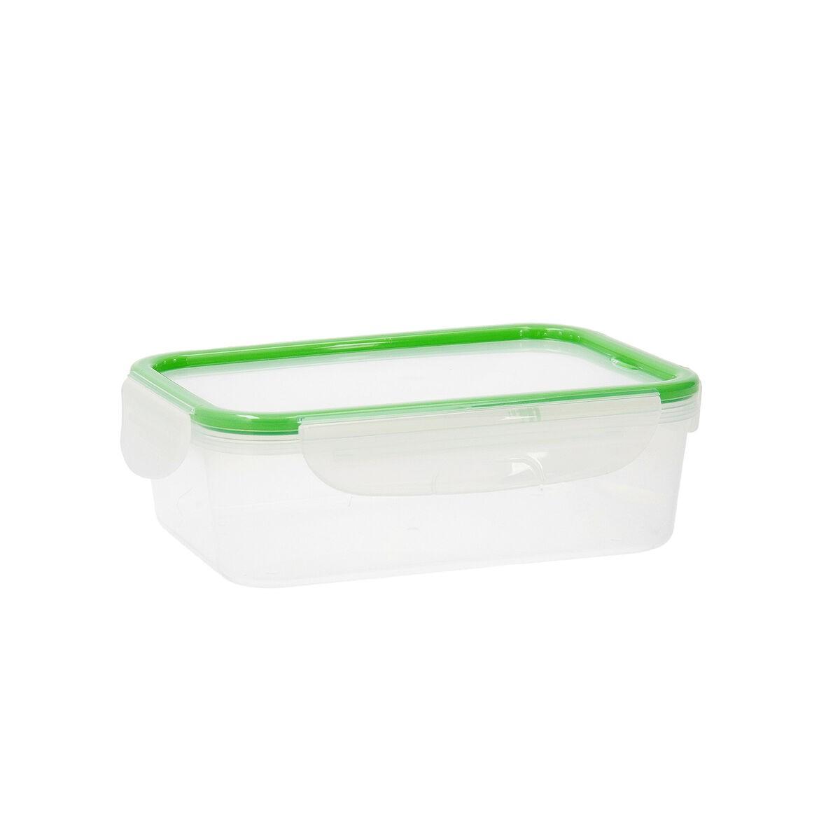 Madkasse Quid Greenery 1 4 L Gennemsigtig Plastik Pack 4x