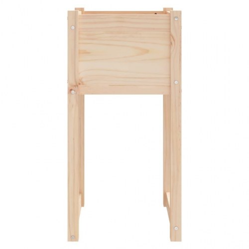 Plantekasse 40 x 40 x 81 cm i massivt fyrretræ