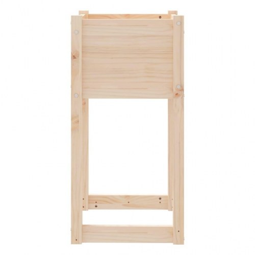 Plantekasse 40 x 40 x 81 cm i massivt fyrretræ