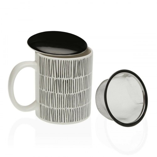 Versa New Lines krus med infusionsfilter - stentøj