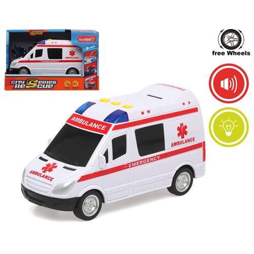 Lastbil City Rescue Ambulance
