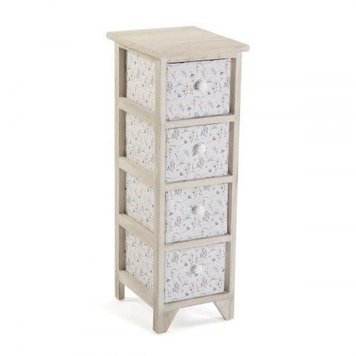 Versa Lili kommode i træ/MDF - 4 skuffer (30 × 72 × 25 cm)