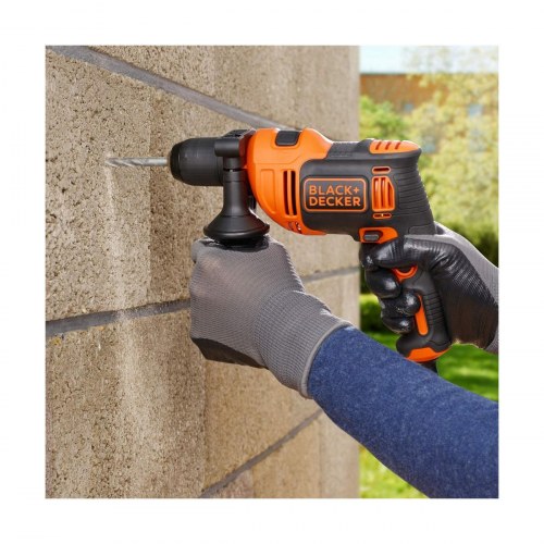 Slagboremaskine Black & Decker BEH710K-QS 710 W (230 V) med tilbehør og kuffert