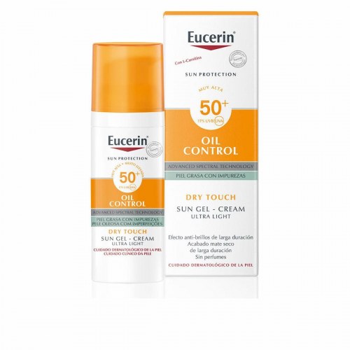 Solcreme til ansigt SPF 50+ Eucerin Oil Control 50 ml