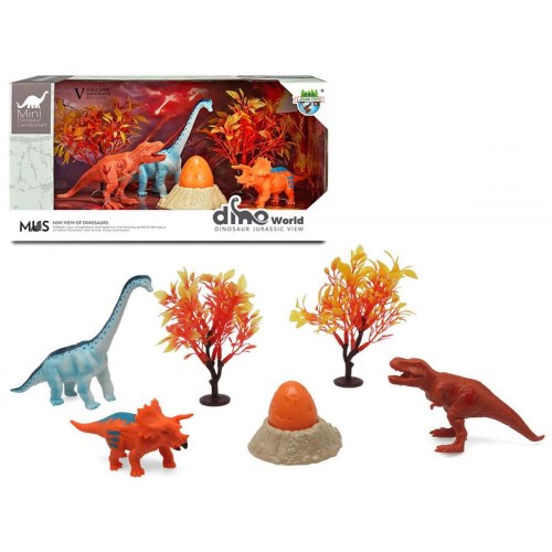 Sæt Dinosaurer - legesæt 36 × 18 cm, multifarvet