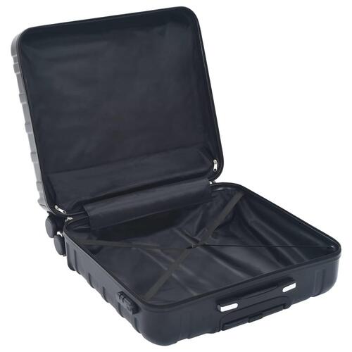Kuffert sæt i 2 dele hardcase ABS sort