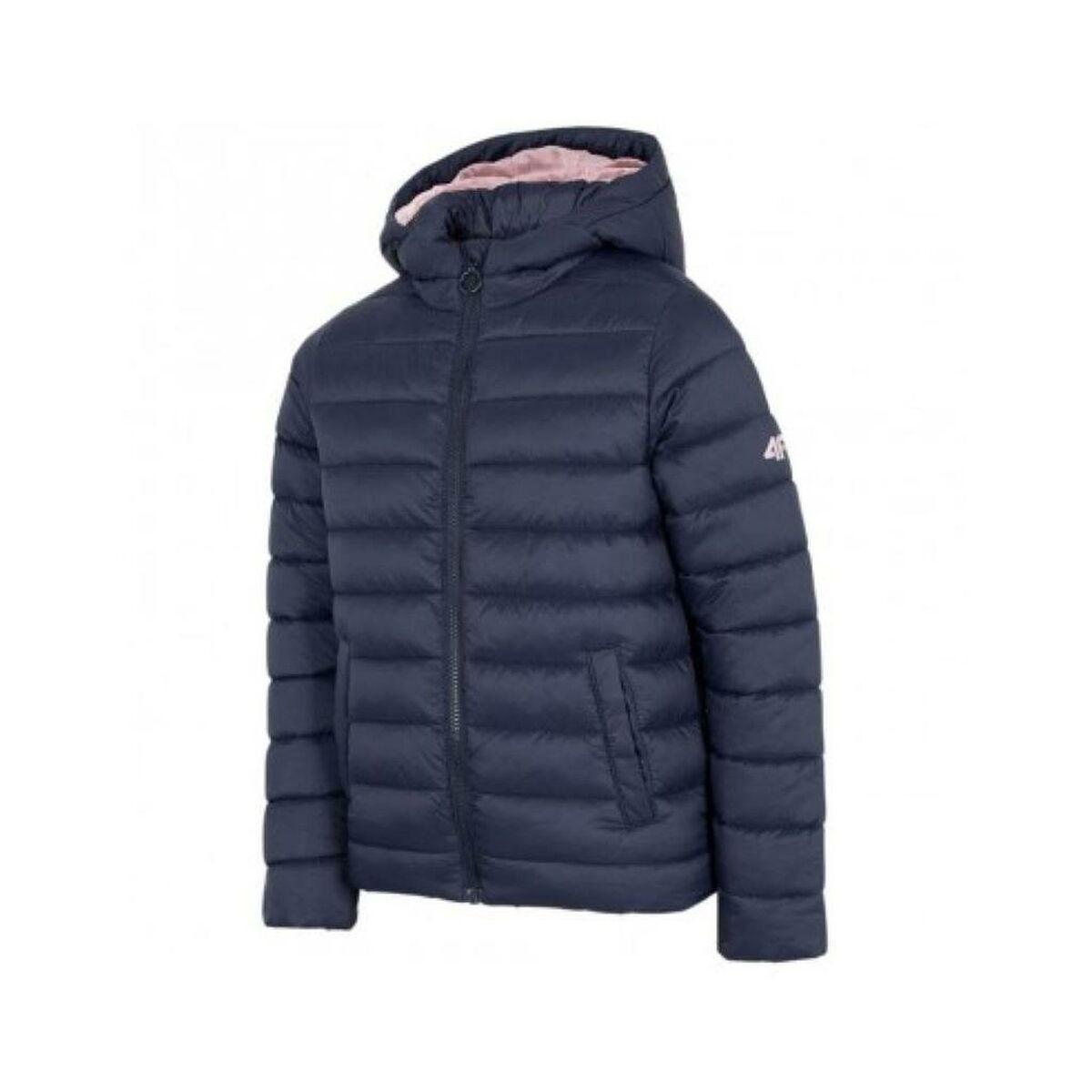 Sportsjakke Til Børn 4f Everyday Collection Hjz22 4f Jkudp001 Marineblå 11 år