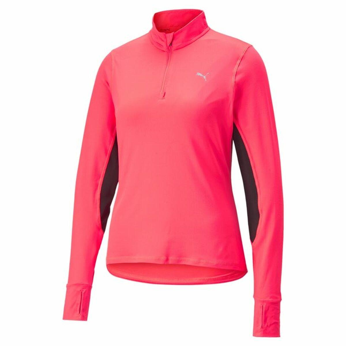 Puma Favorite langærmet træningstrøje til dame - Pink, str. S