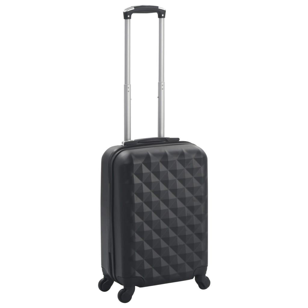 Hardcase-kuffert ABS sort
