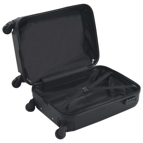 Hardcase-kuffert ABS sort