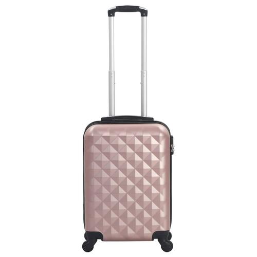 Hardcase-kuffert ABS rosenguld