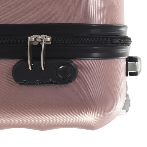 Hardcase-kuffert ABS rosenguld