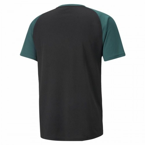 Puma kortærmet T-shirt til mænd - mørkegrøn, str. S