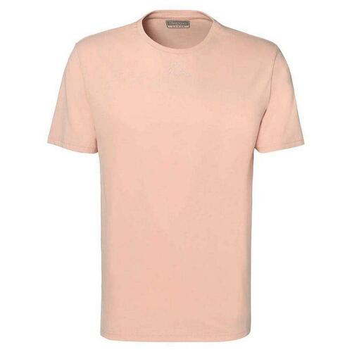 Kortærmet T-shirt til Mænd Kappa Laksefarvet Mænd L