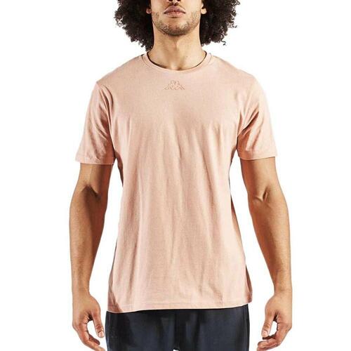 Kortærmet T-shirt til Mænd Kappa Laksefarvet Mænd L