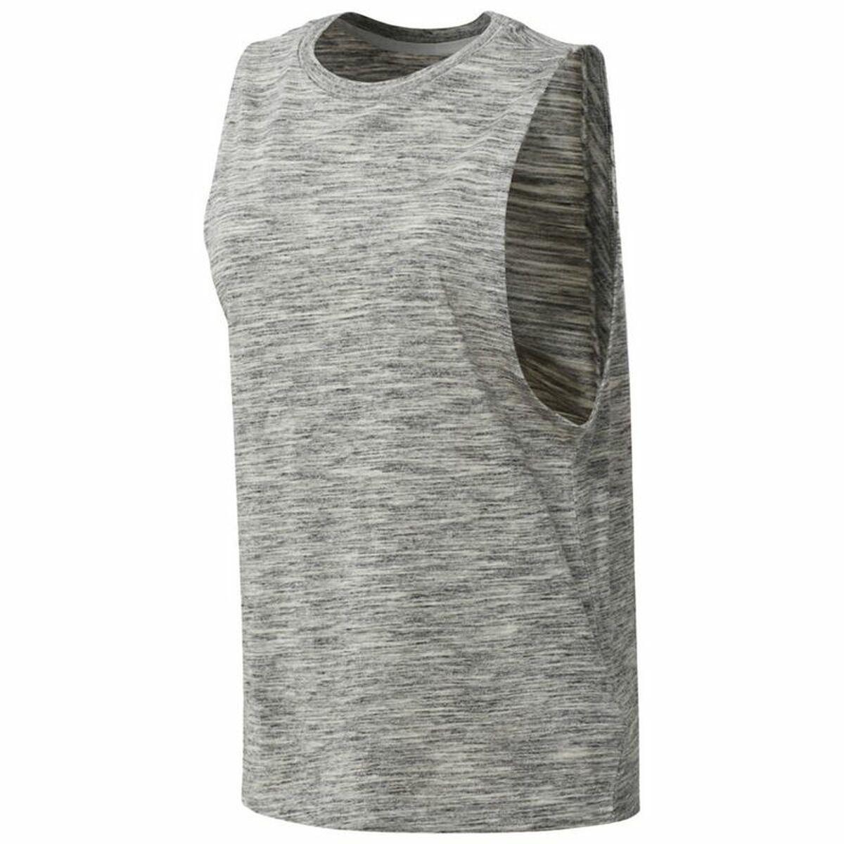 Tank top kvinder Reebok Marble Muscle Lysegrå - S